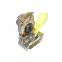 YELLOW BRAKE HAND TRACTOR SIDE M16 x 1.5 MAX. OPERATING PRESSURE 10 Bar