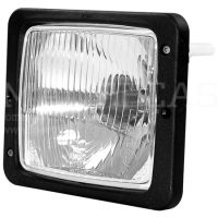 HEADLIGHT OPTIC FRONT - 138 X 124 MM - WITHOUT PARKING LIGHT
