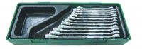 Tabuleiro c/12 ch.boca/roquete (10-22mm) Jonnesway W45112SP