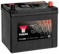 Bateria Yuasa YBX3005 60Ah 500A +D 232x175x225