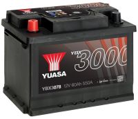 Bateria Yuasa YBX3078 62Ah 550A +E 243x175x190