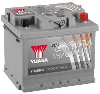 Bateria Yuasa YBX5063 52Ah 520A +D 208x175x175
