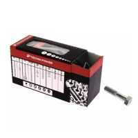PARAFUSO CABEÇA SEXTAVADA 8X70 GALVANIZADO 8,8 FP CAIXA DE 50