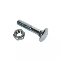 PARAFUSO CABEÇA ABAULADA 10X30 GALVANIZADO 4,8 CAIXA DE 100
