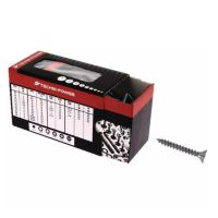PARAFUSO AGLOMERADO CABEÇA PLANA 6X60 INOX A2 (CAIXA DE 50)
