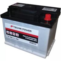 BATERIA 12V 60AH DESCARGA LENTA + À DIREITA TECHNI-POWER