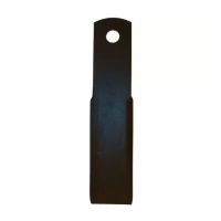 LÂMINA TRITURADOR ROTATIVO 100X12X490 Ø35 MM PLANA REVERSÍVEL TIPO GYRAX