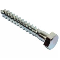 PARAFUSO TIREFOND SEXTAVADO 8X50 GALVANIZADO (BLISTER DE 40)