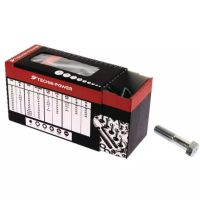PARAFUSO CABEÇA SEXTAVADA 24X60 GALVANIZADO 8,8 FP CAIXA DE 5