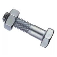 PARAFUSO CABEÇA SEXTAVADA 12X120 GALVANIZADO 8.8 FP BLISTER DE 2