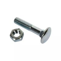 PARAFUSO CABEÇA ABAULADA 5X50 GALVANIZADO 4.8 BLISTER DE 15
