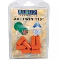 ALBUZ AVI TWIN 110 01 LARANJA BLISTER 8