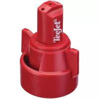 BICO TEEJET PARA FERTILIZANTE LÍQUIDO 3 ESTRIAS DE DÉBITO VARIÁVEL SJ3 VR X1.0 VERMELHO