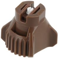 Conjunto de bicos de jato plano (8 uds) AFX 120° 05 castanho