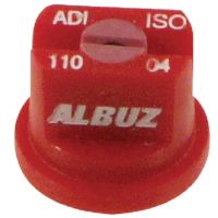 Bico de jato plano ADI 110° 04 cerâmica vermelho Albuz