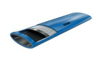 Manga Condução Água Heliflex agroflat m 75mm 25m