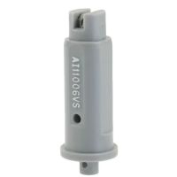 Bico anti-deriva, venturi, jato plano único AI 110° 06, aço inoxidável, cinzento, TeeJet