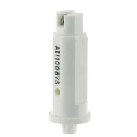 Bico anti-deriva, venturi, jato plano único AI 110° 015, aço inoxidável, branco, TeeJet