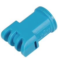 Bico anti-deriva, venturi, jato duplo plano AITTJ 110° 10, plástico, azul claro, TeeJet