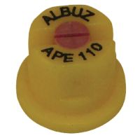 Bico de jato plano APE 110° 015 cerâmica amarelo Albuz