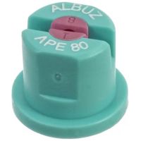 Bico de jato plano APE 80° cerâmica azul claro Albuz