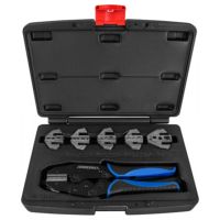 Alicate cravar terminais c/6 tipos Jonnesway AR030058