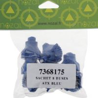 Conjunto de bicos anti-deriva (8 uds) ATX 120° 03 azul