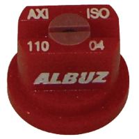 Bico de jato plano AXI 110° 04 cerâmica vermelho Albuz