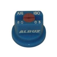 Bico de jato plano AXI 80° 03 cerâmica azul Albuz