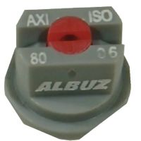 Bico de jato plano AXI 80° 06 cerâmica cinza Albuz