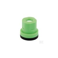 Bico anti-deriva, venturi, jato cónico único TXR 80°, cerâmica, verde, TeeJet