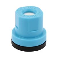 Bico anti-deriva, venturi, jato cónico único TXR 80°, cerâmico, azul, TeeJet