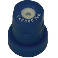 Bico padrão, jato cónico TXB 80° 03, cerâmica, azul, TeeJet