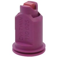 Bico de jato duplo CVI TWIN 110° 025 cerâmica roxo Albuz