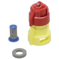 Bico de jato duplo TDVR 110° 03 cerâmica amarelo Agrotop