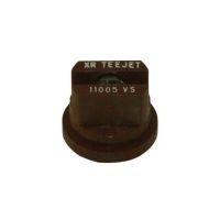 Bico padrão, duplo, jato plano XR 110° 05, aço inoxidável, castanho, TeeJet