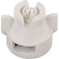 Bico padrão, duplo, jato plano XRC 110° 08, plástico, branco, TeeJet