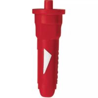 BICO LECHLER JATO PLANO ANTI-DERIVA IS 80 04 VERMELHO PLÁSTICO