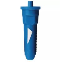 BICO LECHLER JATO PLANO ANTI-DERIVA IS 80 03 AZUL PLÁSTICO