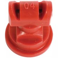 BICO TEEJET DE JATO DUPLO PLANO TTj 60 110 04 POLÍMERO VP VERMELHO