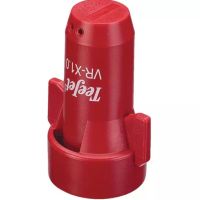 BICO TEEJET PARA FERTILIZANTE LÍQUIDO 7 ESTRIAS DE DÉBITO VARIÁVEL SJ7A VR X1.0 VERMELHO