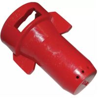 BICO TEEJET PARA FERTILIZANTE LÍQUIDO 7 ESTRIAS SJ7 04 VERMELHO