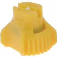 BICO NOZAL A JATO PLANO ABX 80 02 AMARELO CERÂMICA PACOTE DE 8