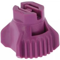 BICO NOZAL JATO PLANO RFX 120 025 VIOLETA PLÁSTICO PACOTE COM 8