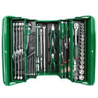 Caixa com 62 peças de ferramenta Jonnesway C-3DH262