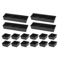 Conjunto de caixas plásticas (16pcs) Jonnesway C-A2501S
