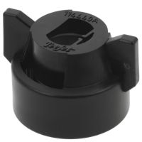 Capa para bico, baioneta, SW8, preto, TeeJet