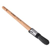 Pincel com ponta 4 estrelas, fibras Krev pretas 17 mm