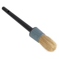 Escovas pontiagudas de utilização única, pelo de porco branco 32mm