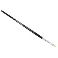 Pincel universal, preto, cerdas de porco, cor branca 2
